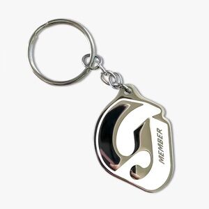 Glossier Members Keychain